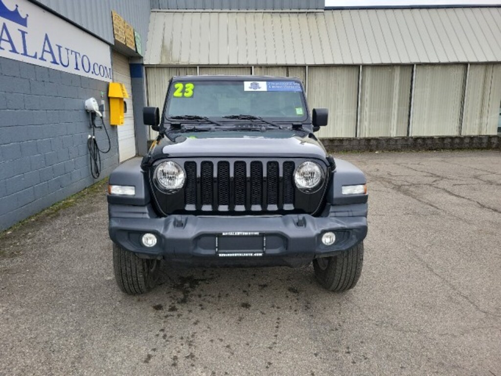 Used 2023 Jeep Wrangler 4-DOOR SPORT 4X4 SUV