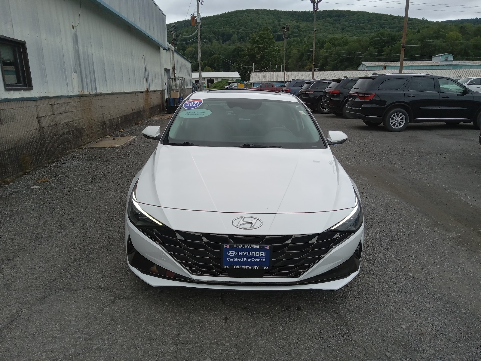 Used 2021 Hyundai Elantra Limited with VIN KMHLN4AJ2MU006194 for sale in Oneonta, NY