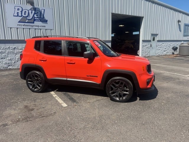 Used 2021 Jeep Renegade 80TH Edition with VIN ZACNJDBBXMPM78027 for sale in Cortland, NY