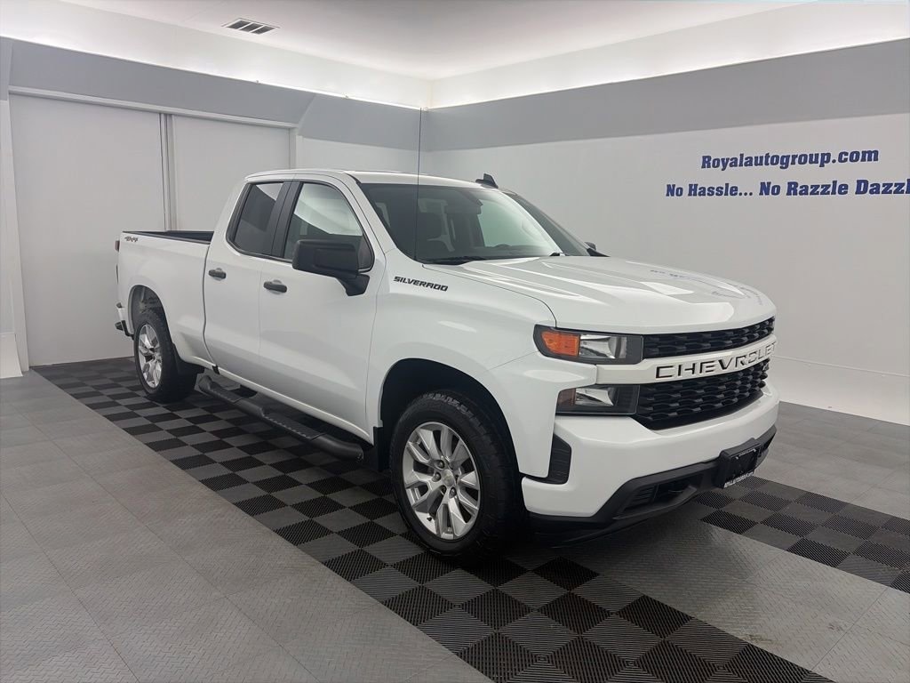 Used 2020 Chevrolet Silverado 1500 Custom Truck Double Cab