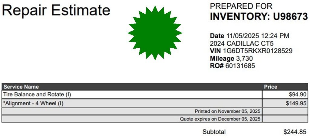 Used 2024 CADILLAC CT5 Premium Luxury Sedan