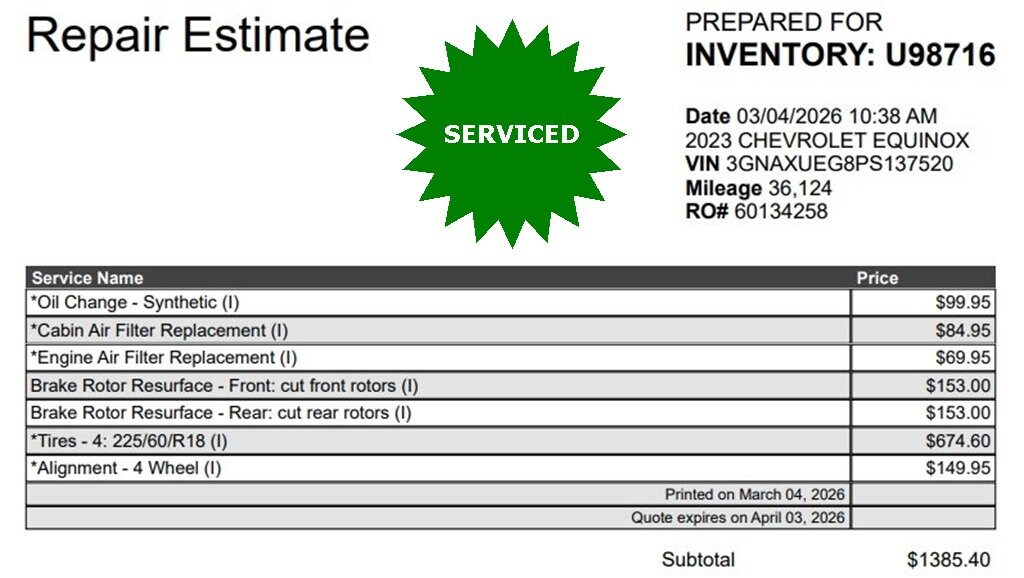 Used 2023 Chevrolet Equinox LT SUV