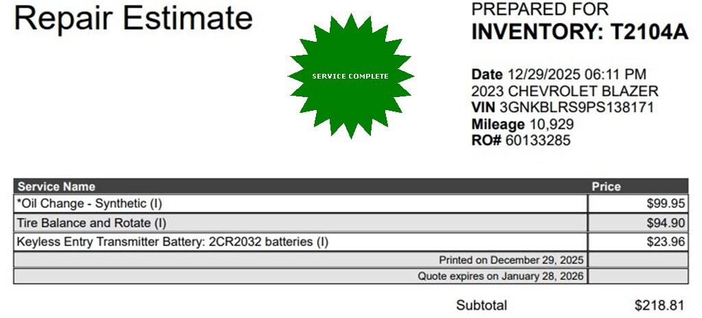 Used 2023 Chevrolet Blazer Premier SUV