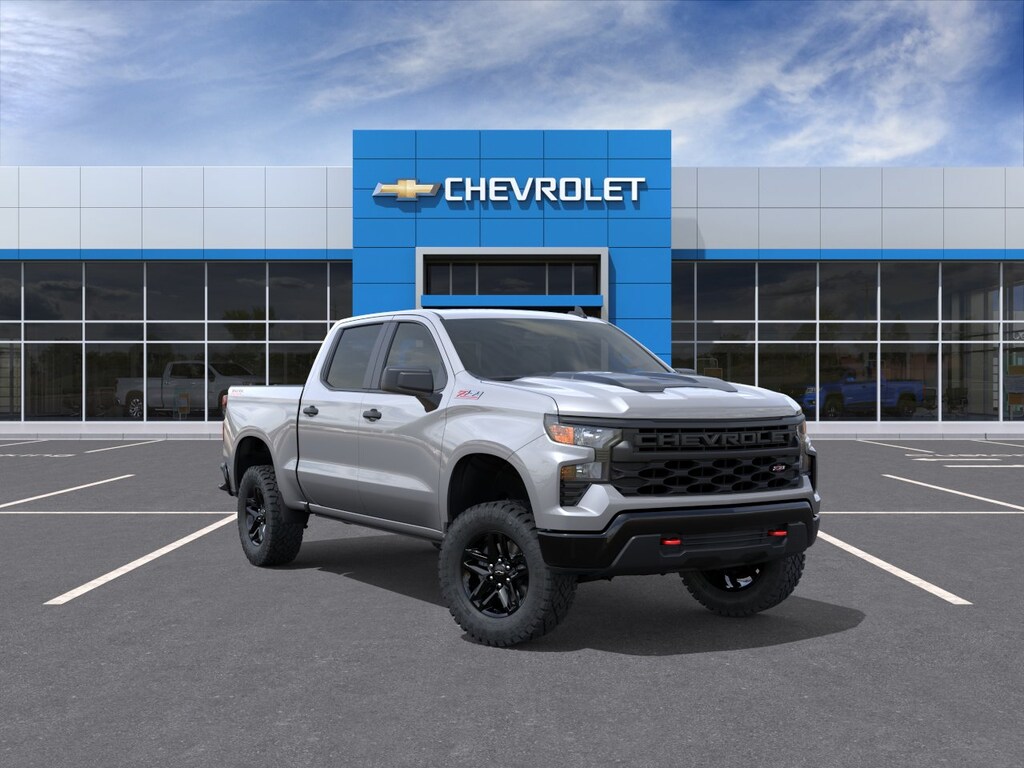 New 2026 Chevrolet Silverado 1500 Custom Trail Boss Truck