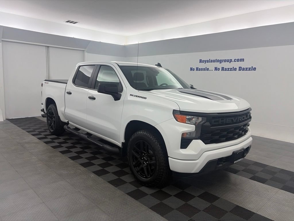 Used 2022 Chevrolet Silverado 1500 Custom Truck Crew Cab