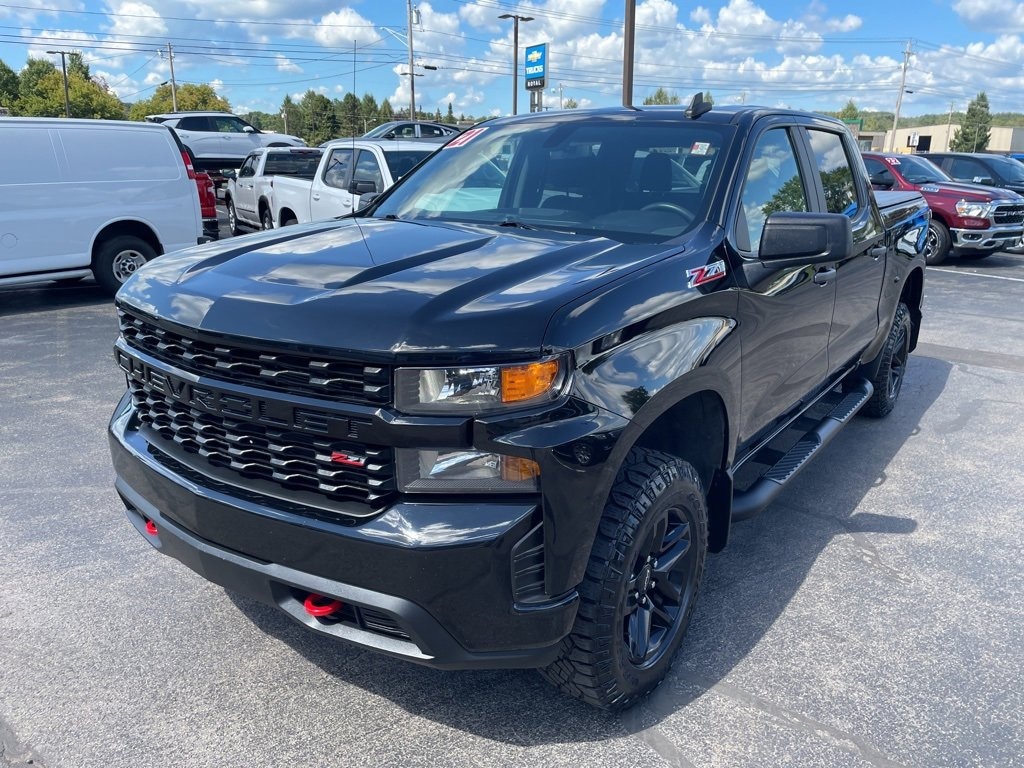 Used 2021 Chevrolet Silverado 1500 Custom Trail Boss Truck Crew Cab