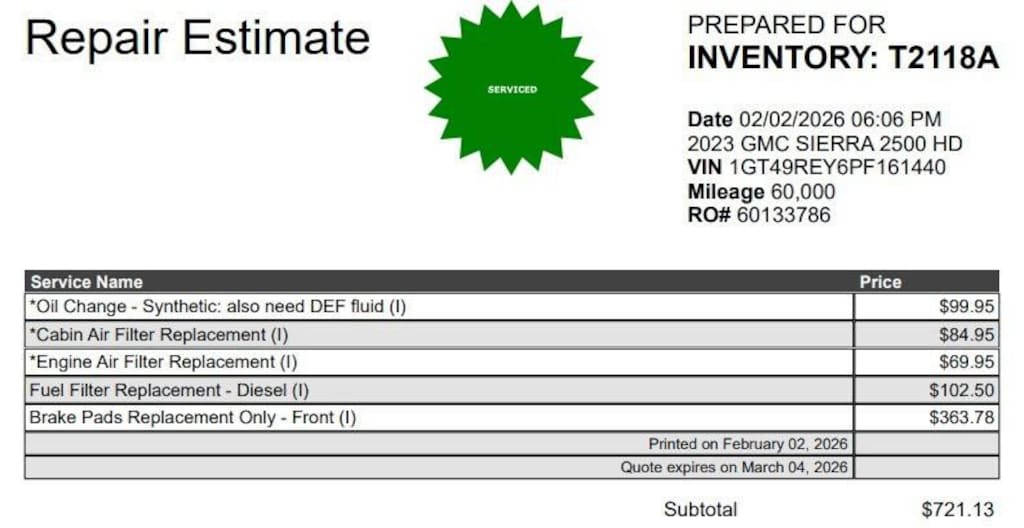 Used 2023 GMC Sierra 2500 HD Denali Truck Crew Cab