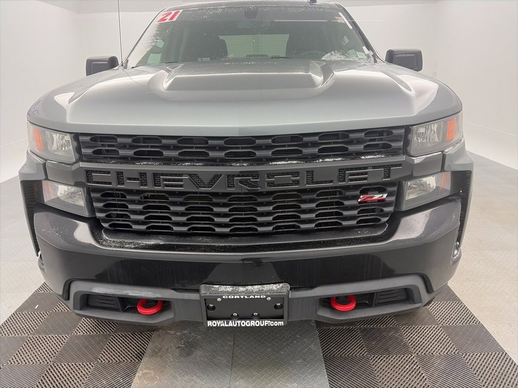 Used 2021 Chevrolet Silverado 1500 Custom Trail Boss Truck Crew Cab