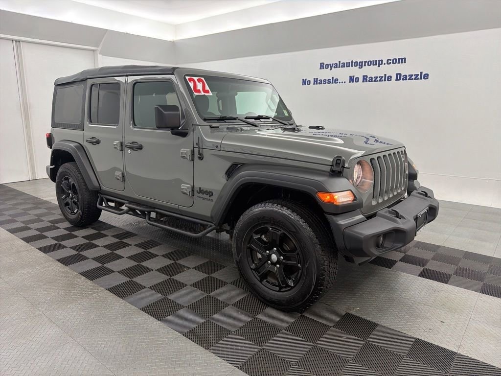 Used 2022 Jeep Wrangler Unlimited Sport SUV