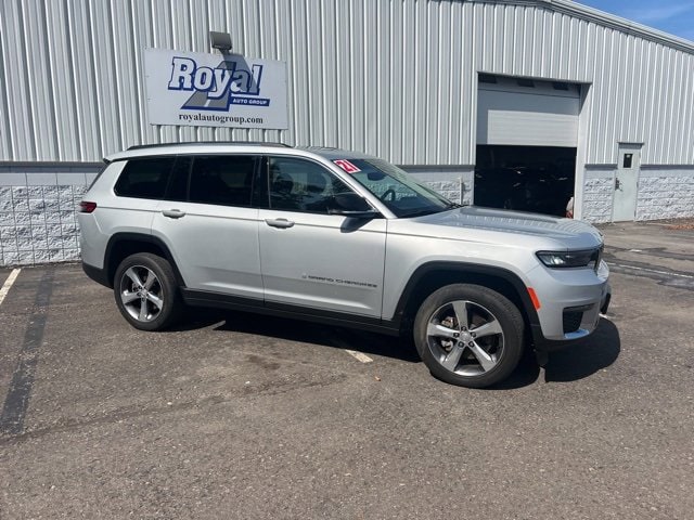 Used 2021 Jeep Grand Cherokee L Limited with VIN 1C4RJKBG9M8178538 for sale in Cortland, NY