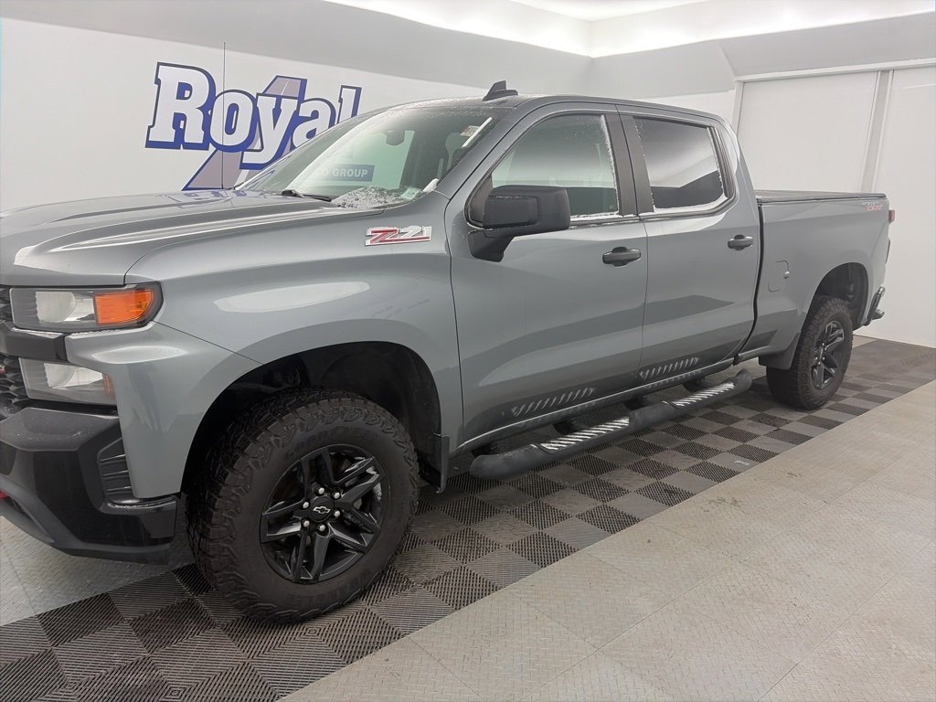 Used 2021 Chevrolet Silverado 1500 Custom Trail Boss Truck Crew Cab