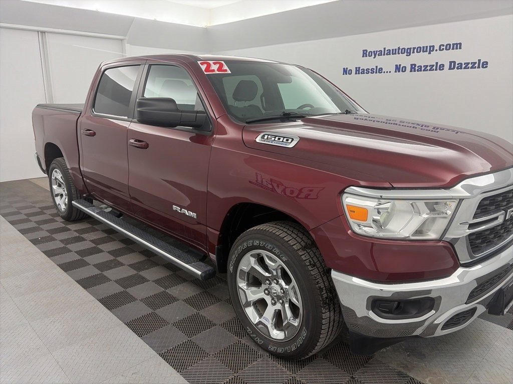 Used 2022 Ram 1500 Big Horn Crew Cab 4x4 57 Box Truck Crew Cab