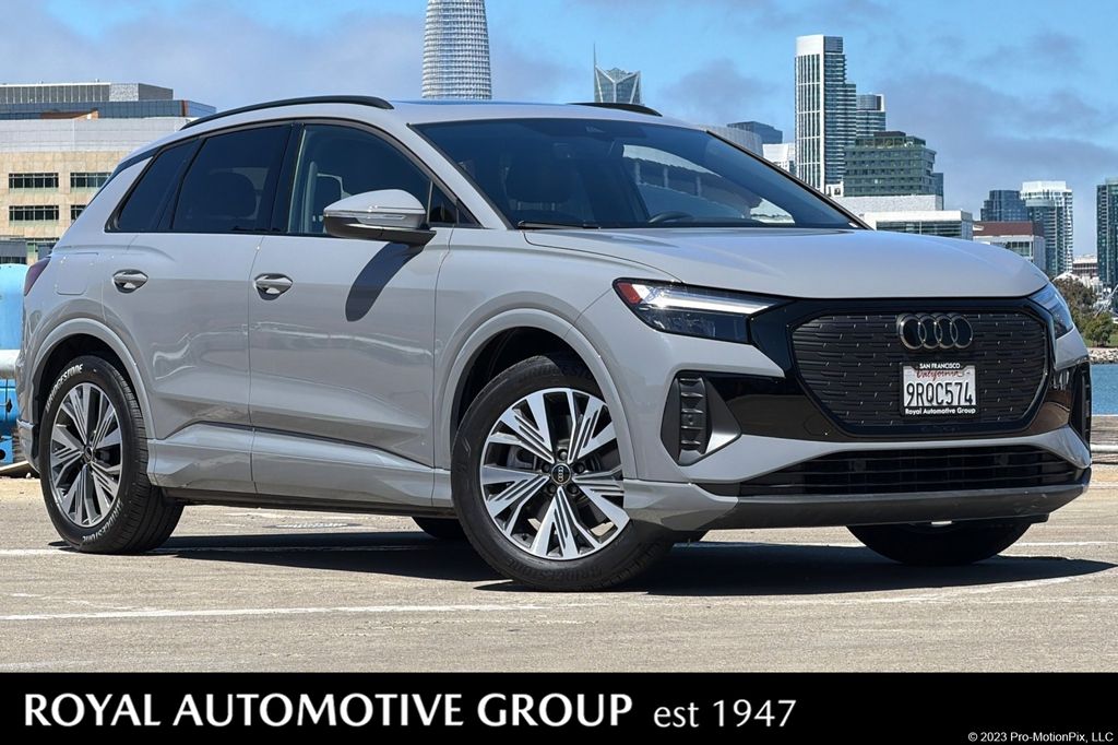 Used 2025 Audi Q4 e-tron Premium Plus with VIN WA1B5BFZ8SP024787 for sale in San Francisco, CA