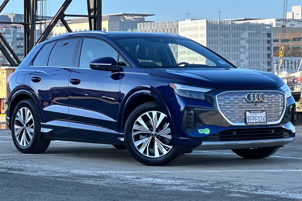 Used 2023 Audi Q4 e-tron Premium Plus with VIN WA1BCBFZ0PP018513 for sale in San Francisco, CA