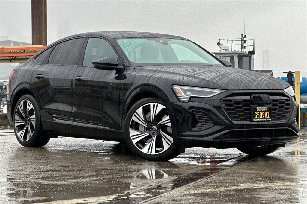 Used 2024 Audi Q8 Sportback e-tron Prestige with VIN WA1DAAGE5RB014431 for sale in San Francisco, CA