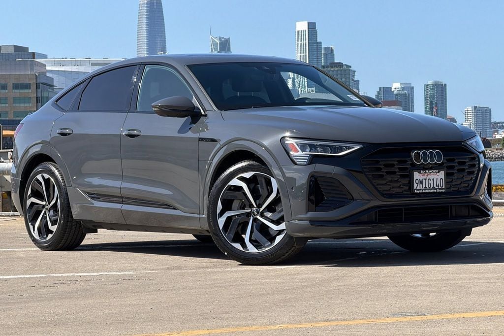 Used 2024 Audi Q8 Sportback e-tron Premium Plus with VIN WA1CAAGE9RB045287 for sale in San Francisco, CA