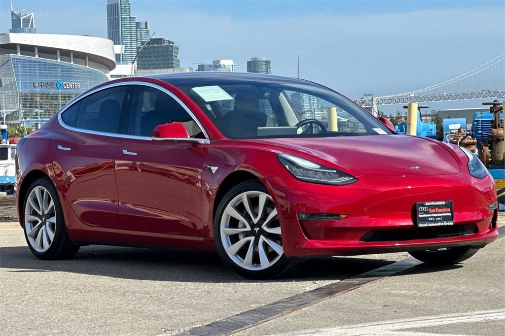 Used 2018 Tesla Model 3 Long Range with VIN 5YJ3E1EA4JF049968 for sale in San Francisco, CA