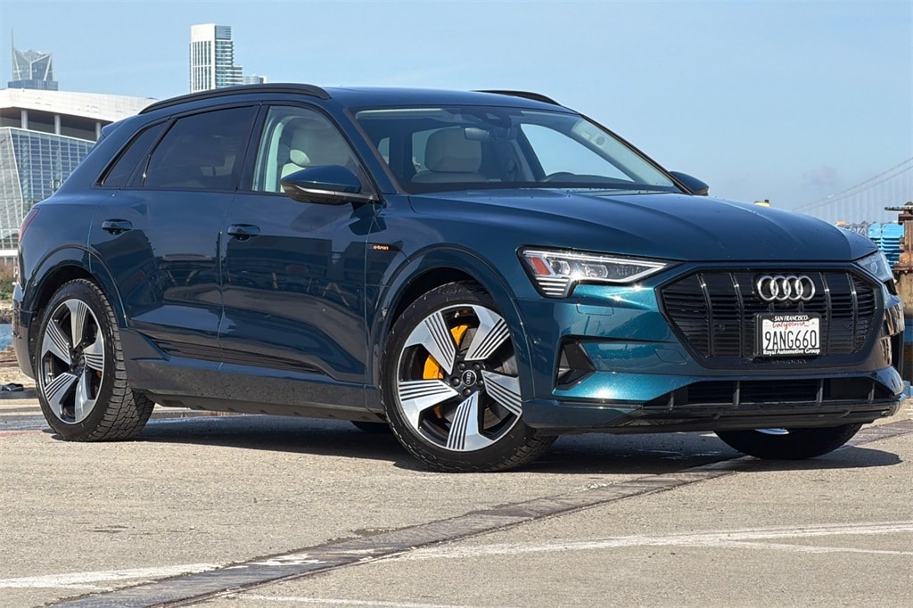 Used 2022 Audi e-tron Premium Plus with VIN WA1LAAGE5NB019389 for sale in San Francisco, CA