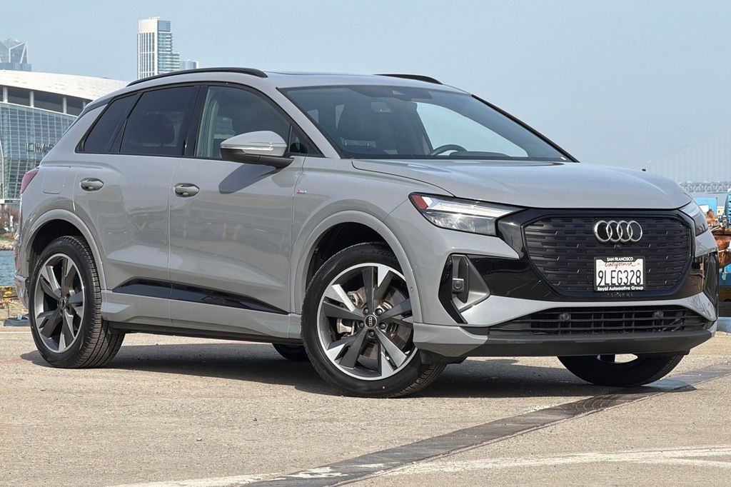 Used 2024 Audi Q4 e-tron Premium Plus with VIN WA1L2BFZ1RP032303 for sale in San Francisco, CA