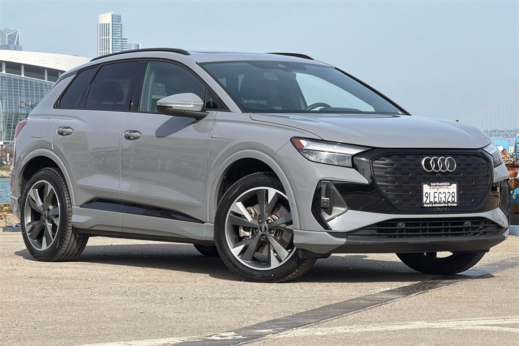 Used 2024 Audi Q4 e-tron Premium Plus with VIN WA1L2BFZ1RP032303 for sale in San Francisco, CA