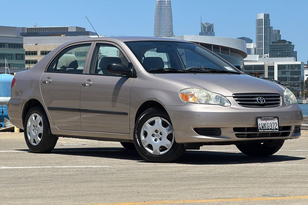 Used 2003 Toyota Corolla CE with VIN 1NXBR32E73Z000563 for sale in San Francisco, CA