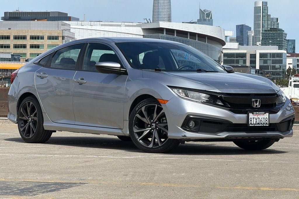 Used 2020 Honda Civic Sport with VIN 2HGFC2F89LH581364 for sale in San Francisco, CA