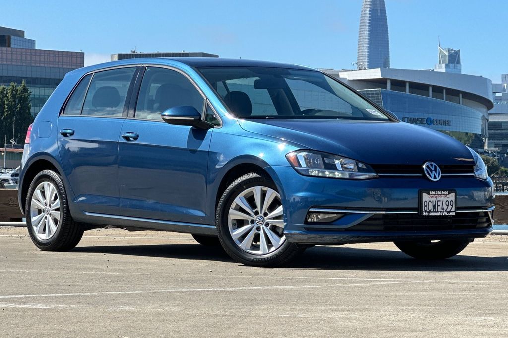 Used 2018 Volkswagen Golf SE with VIN 3VWG17AU1JM262384 for sale in San Francisco, CA