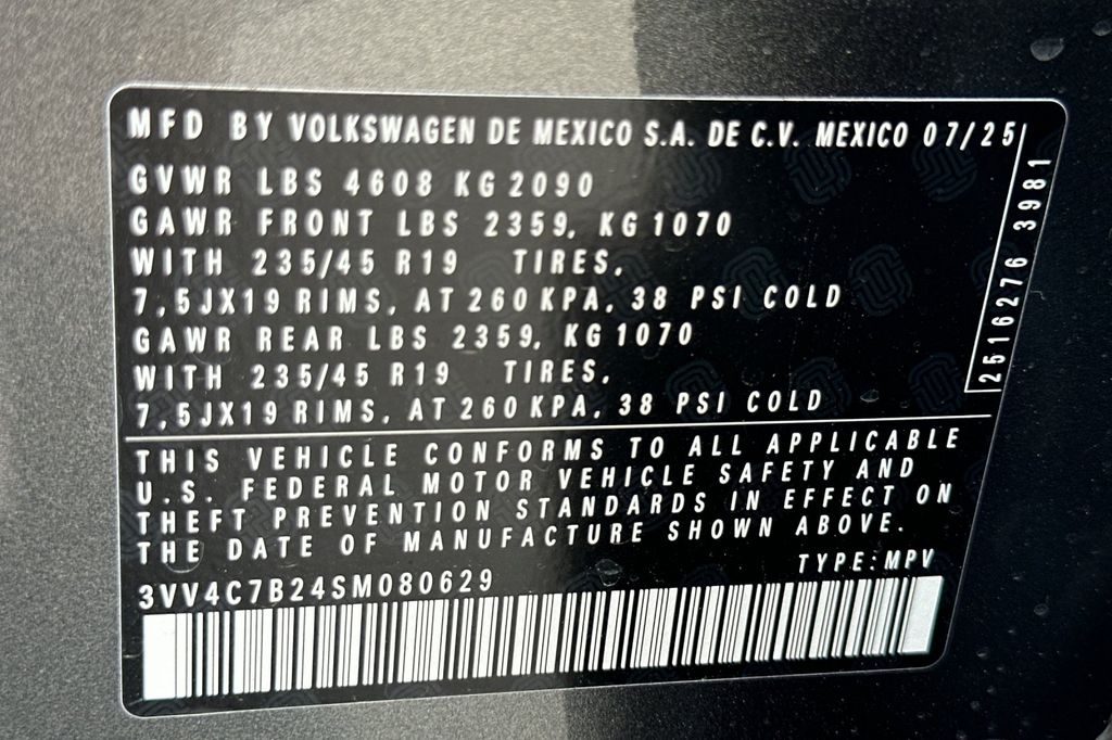 2025 Volkswagen Taos SEL - Photo 23