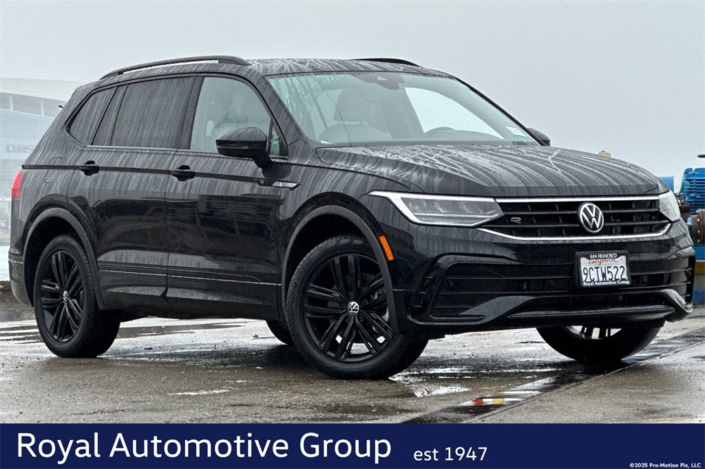 Used 2022 Volkswagen Tiguan 2.0T SE R-Line Black SUV