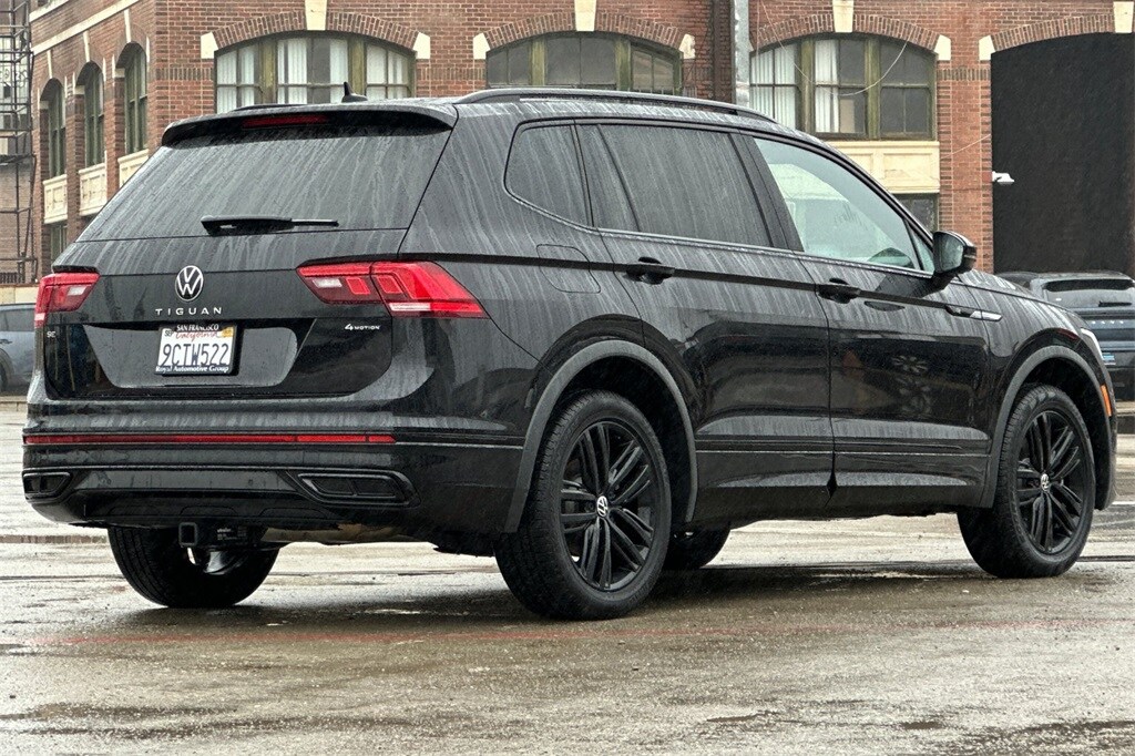 Used 2022 Volkswagen Tiguan 2.0T SE R-Line Black SUV