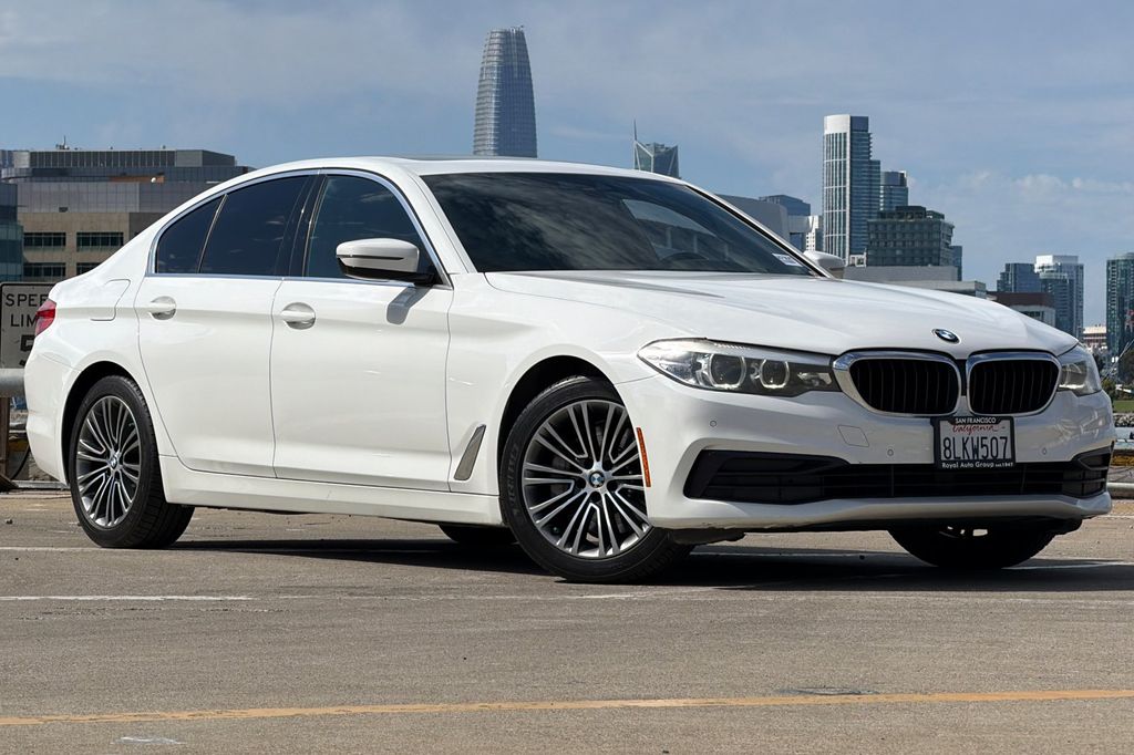 Used 2019 BMW 5 Series 530i with VIN WBAJA5C55KWW07904 for sale in San Francisco, CA