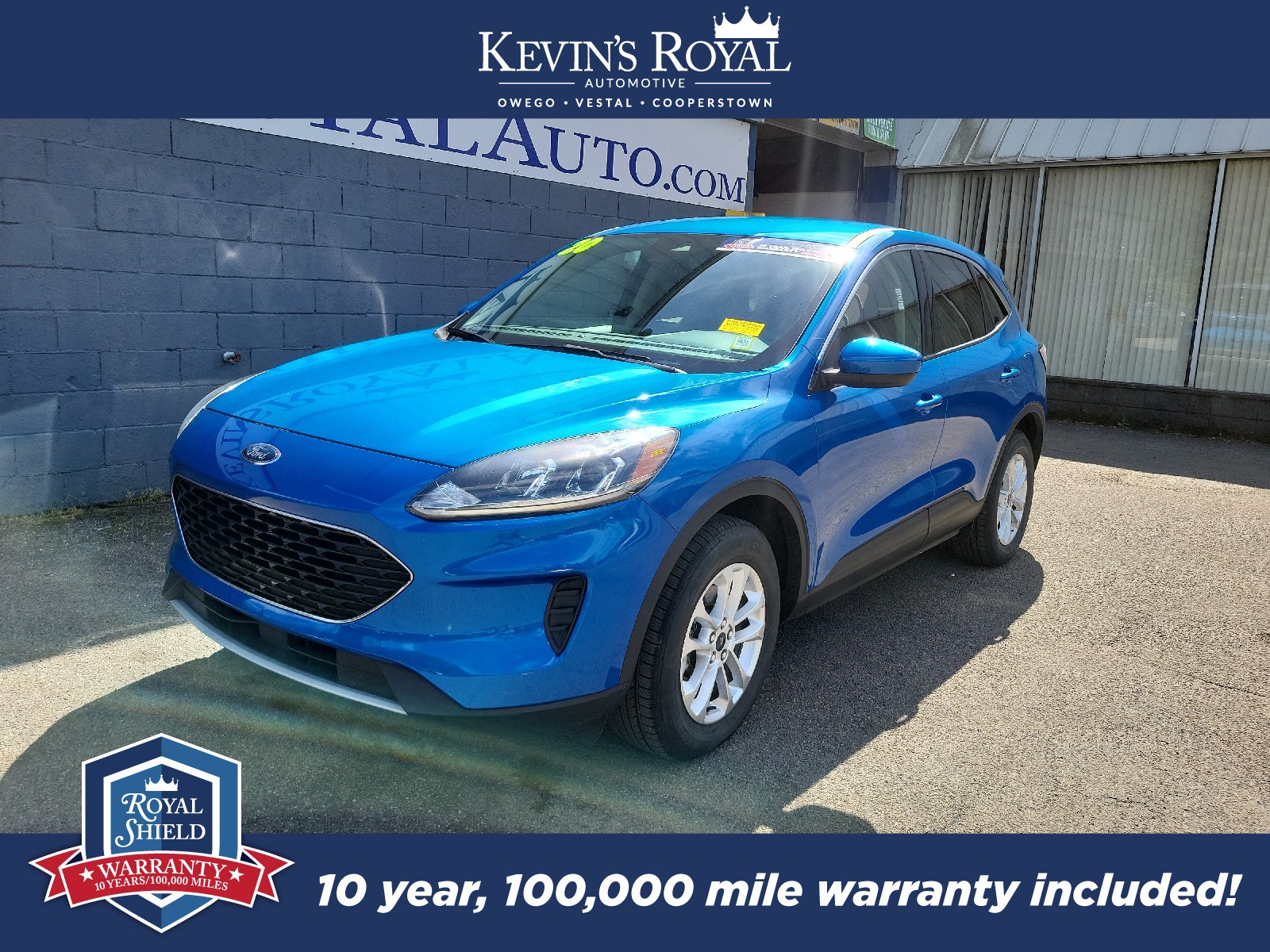 Used 2020 Ford Escape SE with VIN 1FMCU9G66LUC66616 for sale in Owego, NY