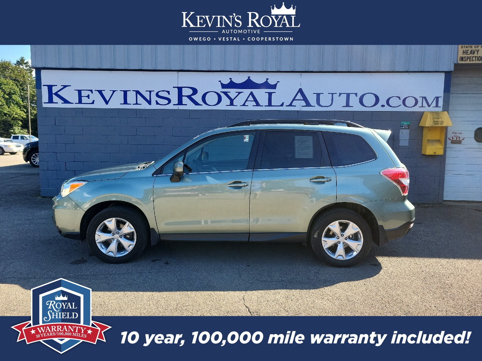Used 2016 Subaru Forester i Limited with VIN JF2SJAKC4GH458270 for sale in Owego, NY
