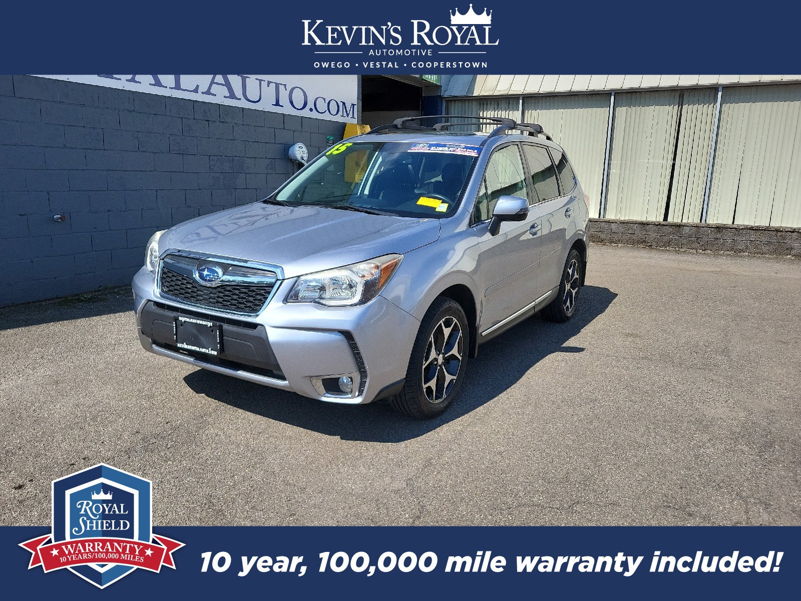 Used 2015 Subaru Forester XT Touring with VIN JF2SJGUC9FH480733 for sale in Owego, NY