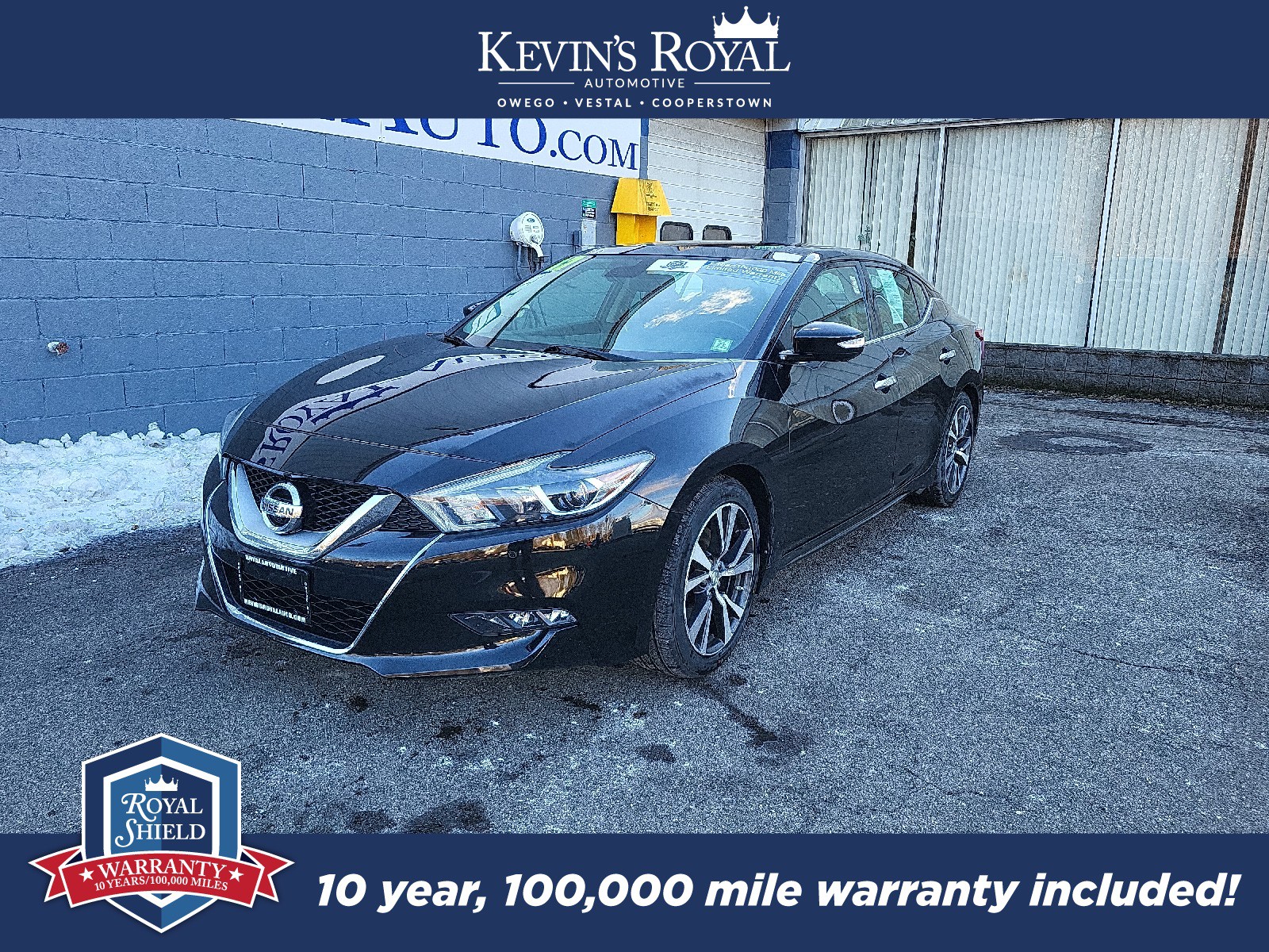Used 2017 Nissan Maxima Platinum with VIN 1N4AA6AP7HC432746 for sale in Owego, NY