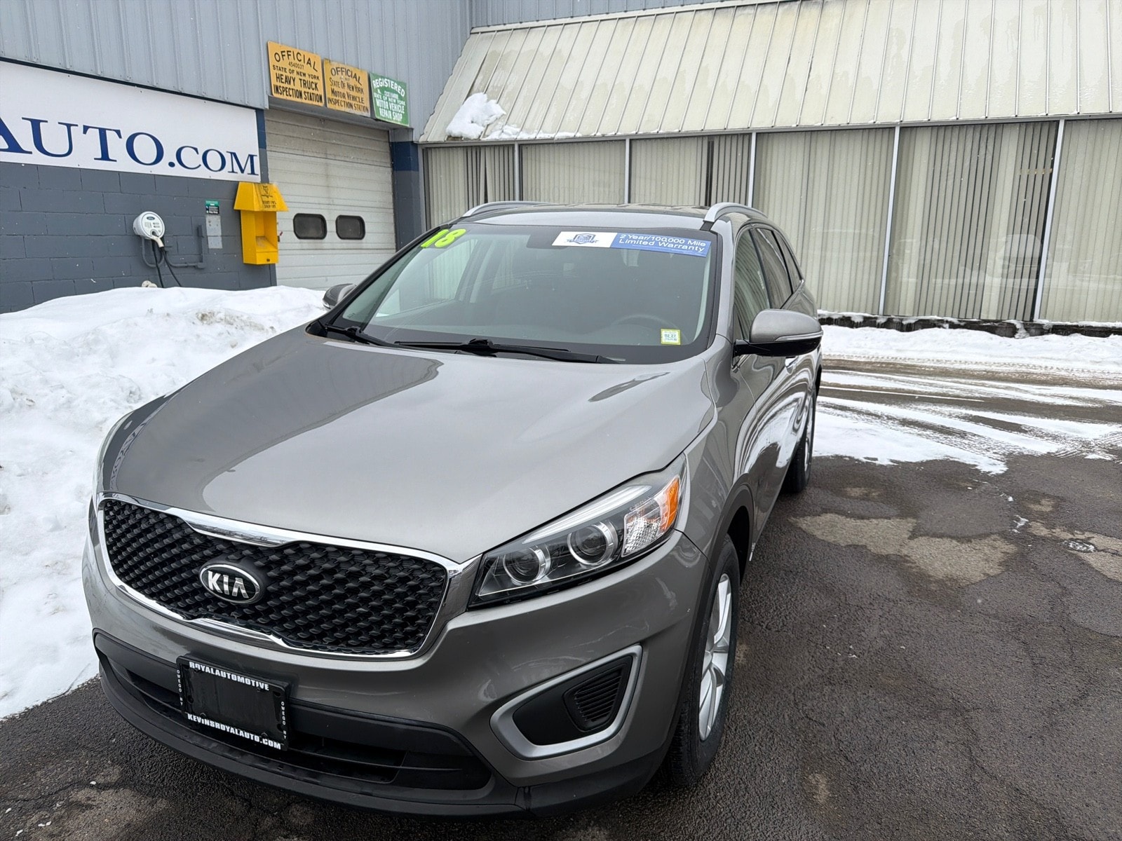 Used 2018 Kia Sorento LX with VIN 5XYPGDA3XJG431757 for sale in Owego, NY