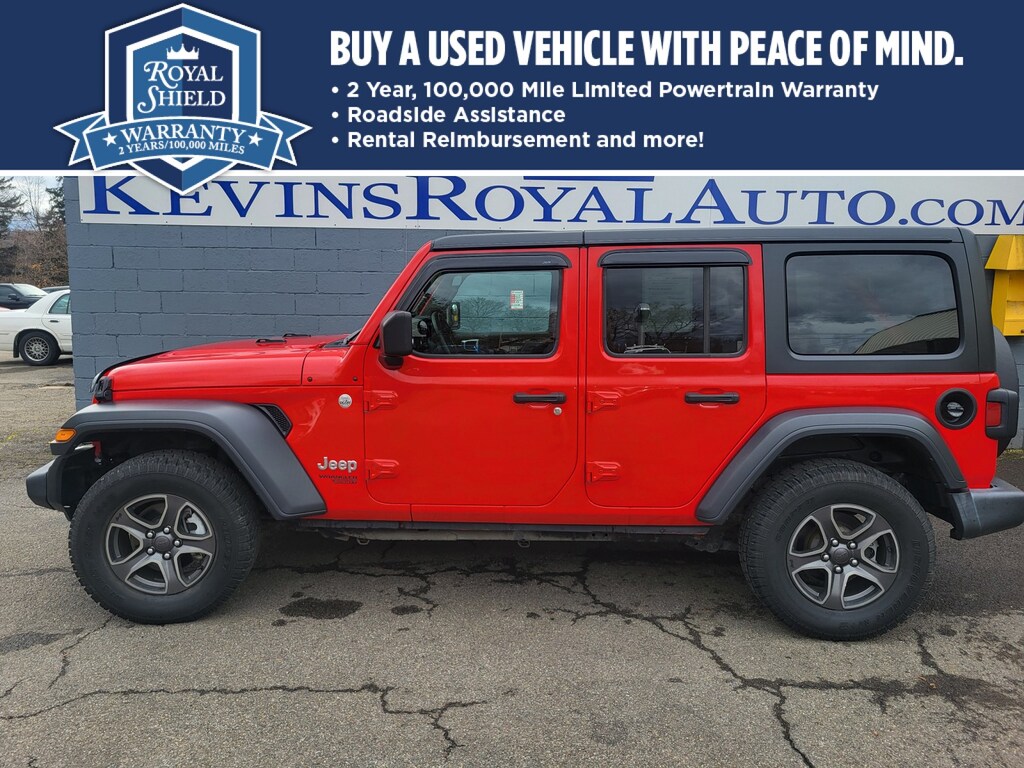 Used 2019 Jeep Wrangler Unlimited Sport 4x4 SUV