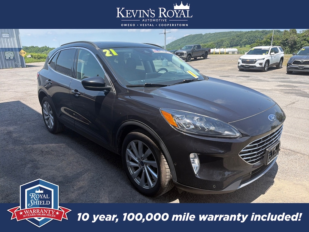 Used 2021 Ford Escape Titanium Hybrid SUV
