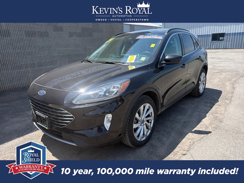 Used 2021 Ford Escape Titanium Hybrid SUV