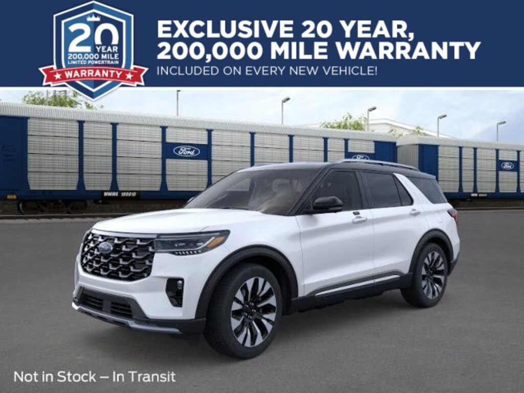 New 2026 Ford Explorer Platinum
