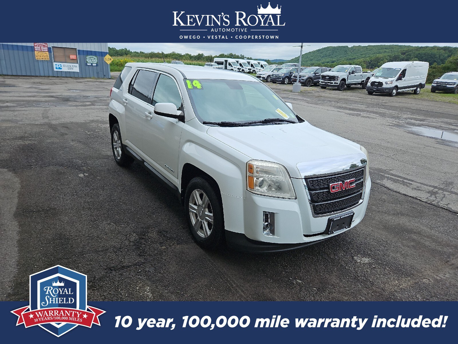 Used 2014 GMC Terrain SLE-1 with VIN 2GKFLVEK8E6308111 for sale in Cooperstown, NY