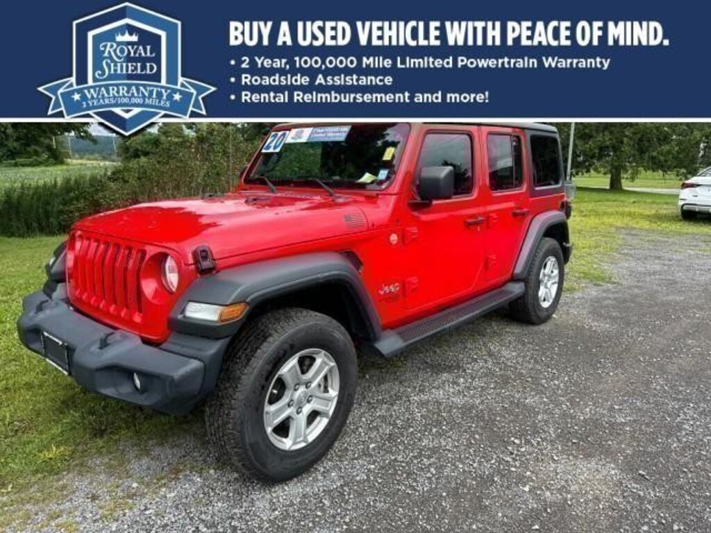 Used 2020 Jeep Wrangler Unlimited Sport S
