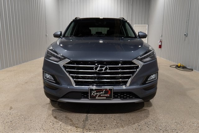 Used 2021 Hyundai Tucson Ultimate with VIN KM8J3CALXMU395417 for sale in Middlebury, IN