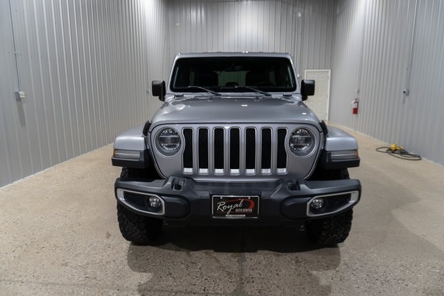 Used 2018 Jeep All-New Wrangler Unlimited Sahara with VIN 1C4HJXEGXJW114486 for sale in Middlebury, IN