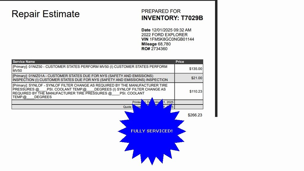 Used 2022 Ford Explorer ST SUV