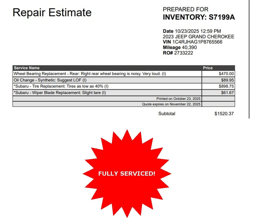 Used 2023 Jeep Grand Cherokee Laredo SUV