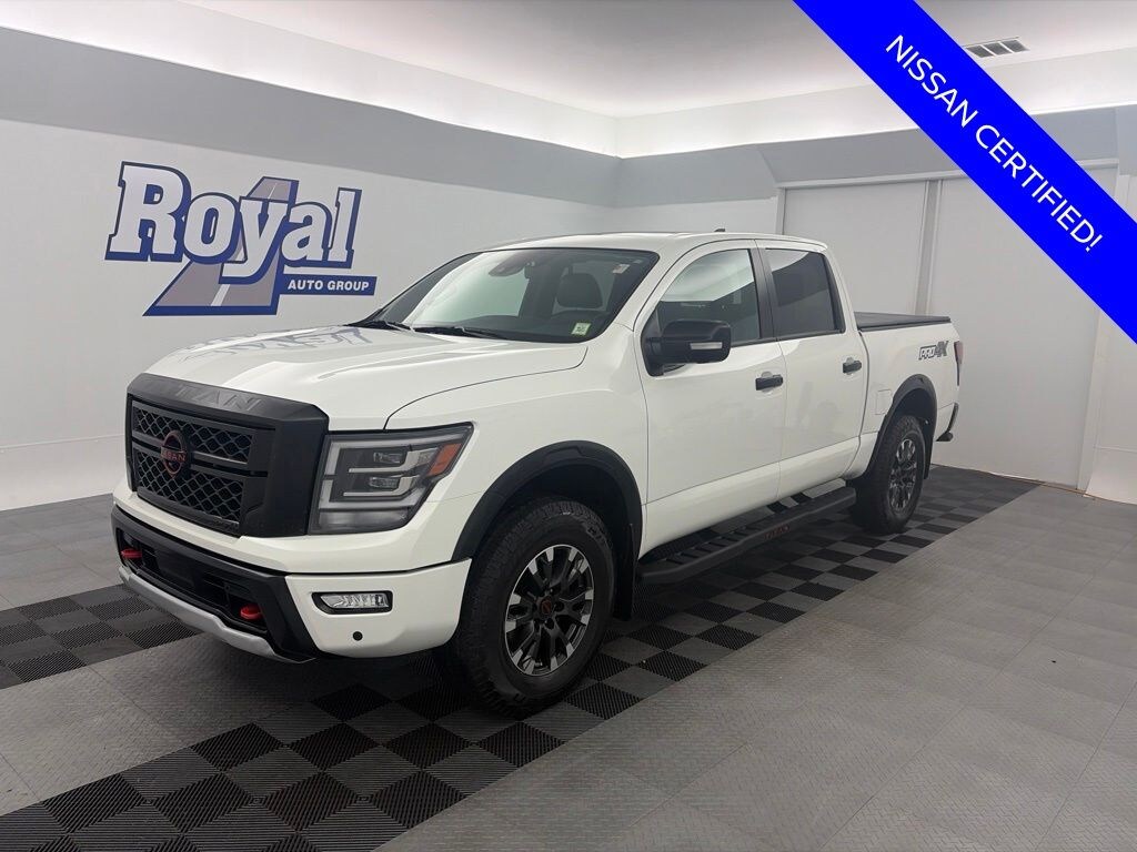 Certified 2023 Nissan Titan PRO-4X Truck Crew Cab