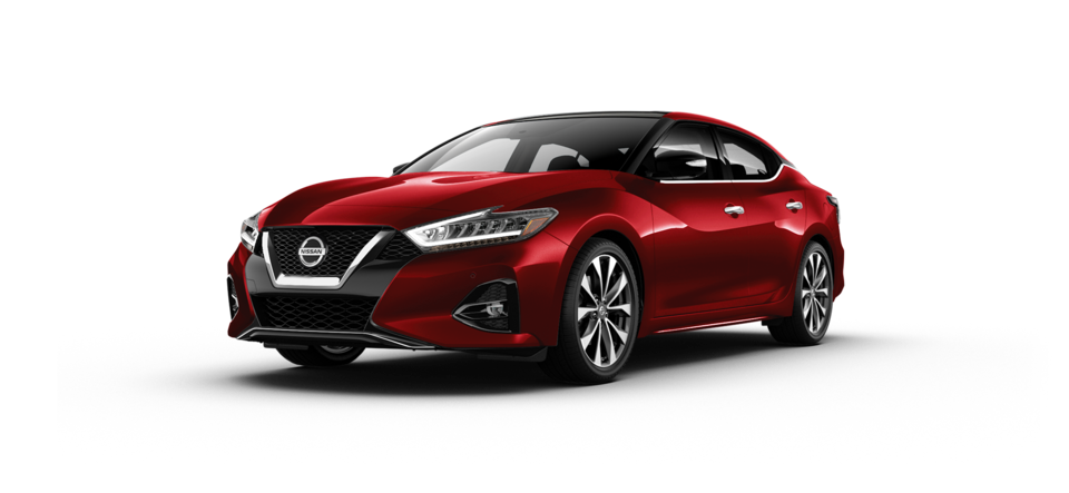 Red Nissan Maxima