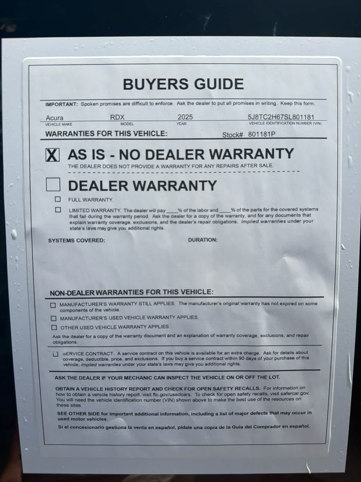 2025 Acura RDX A-Spec Package - Photo 33