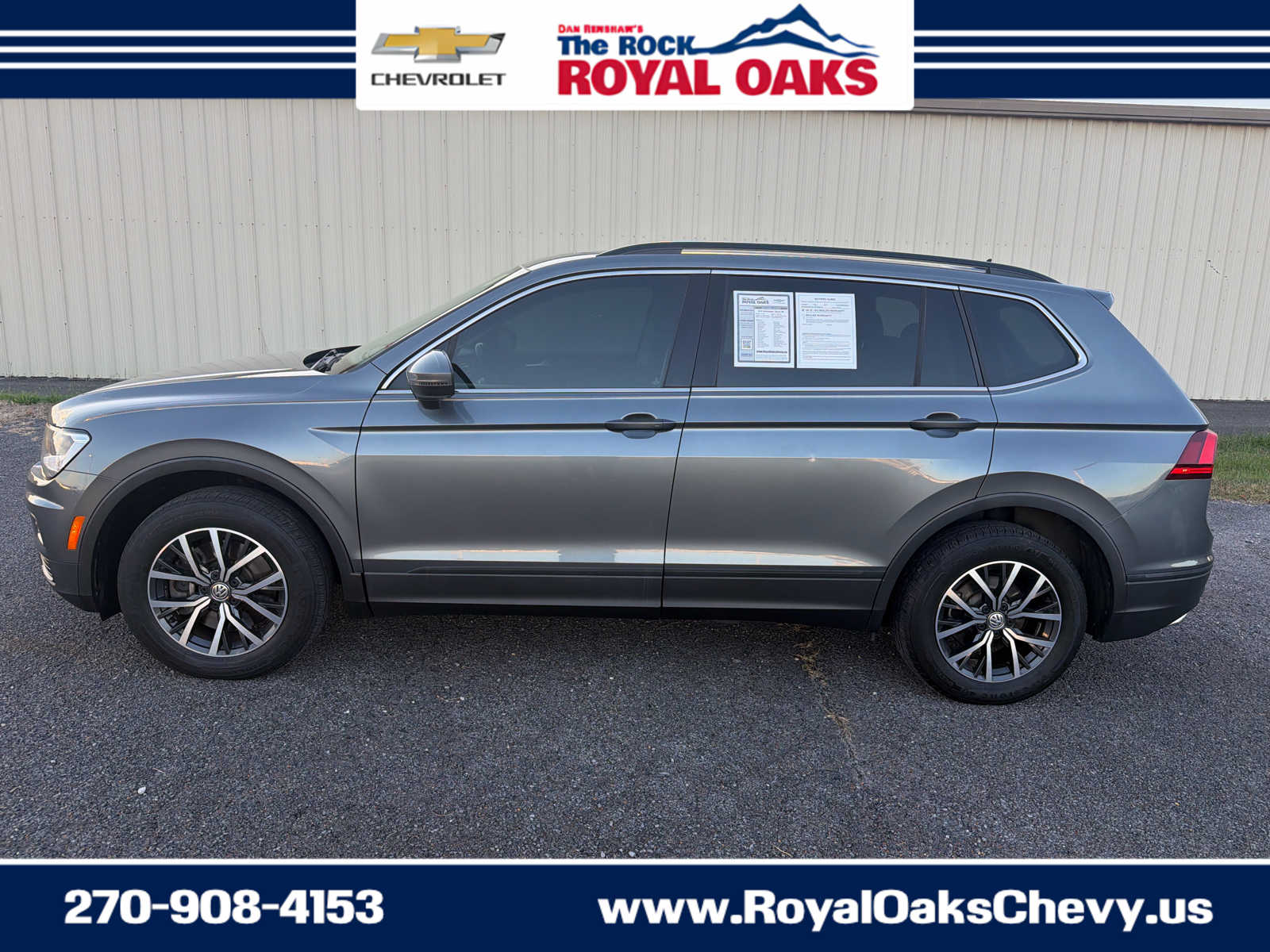 Used 2019 Volkswagen Tiguan SE with VIN 3VV3B7AX8KM052876 for sale in Paducah, KY